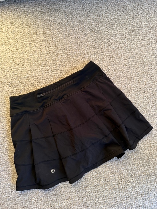 lululemon athletica Black Performance golf Skort - Picture 2 of 5
